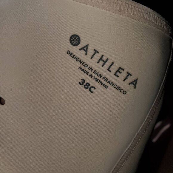 Athleta Phenomena Light Pink Sports Bra 38C - Picture 7 of 8